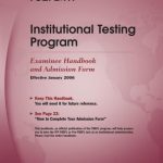 خرید و دانلود نسخه کامل کتاب TOEFL ITP. Examinee Handbook and Admission Form