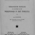 خرید و دانلود نسخه کامل کتاب Tonologische bijdrage tot de Studie van het Werkwoord in het Tshiluba