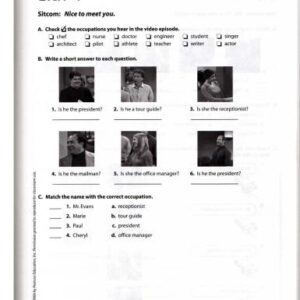 خرید و دانلود نسخه کامل کتاب Top Notch TV Fundamentals. Units 1-5+book