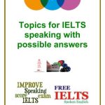 خرید و دانلود نسخه کامل کتاب Topics for IELTS Speaking with Possible Answers