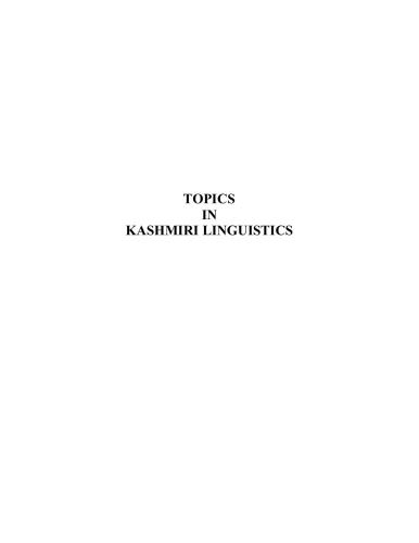 خرید و دانلود نسخه کامل کتاب Topics in Kashmiri linguistics_68b8fa0f8d163.jpeg خرید و دانلود نسخه کامل کتاب Topics in Kashmiri linguistics