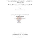 خرید و دانلود نسخه کامل کتاب Translating Jonah’s Narration and Poetry into Sabaot: Towards a Participatory Approach to Bible Translation (PABT)