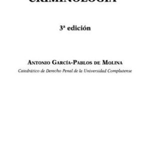 خرید و دانلود نسخه کامل کتاب Tratado de Criminología