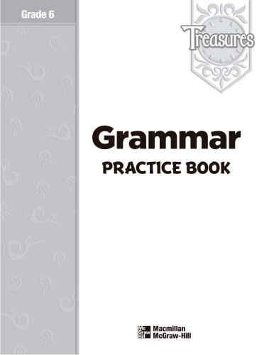 خرید و دانلود نسخه کامل کتاب Treasures. Grammar Practice Book. Grade 6_68c0904f9a7e6.jpeg خرید و دانلود نسخه کامل کتاب Treasures. Grammar Practice Book. Grade 6