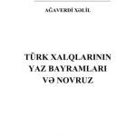 خرید و دانلود نسخه کامل کتاب Türk xalqlarinin yaz bayramları və Novruz