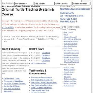 خرید و دانلود نسخه کامل کتاب Turtle trader (siterip)