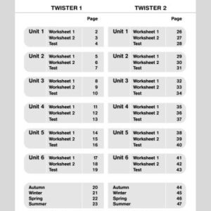 خرید و دانلود نسخه کامل کتاب Twister 1-2 Worksheets for Mixed-Ability Classes