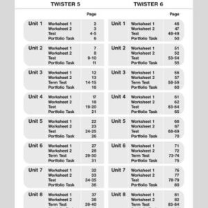 خرید و دانلود نسخه کامل کتاب Twister 5-6 Worksheets for Mixed-Ability Classes