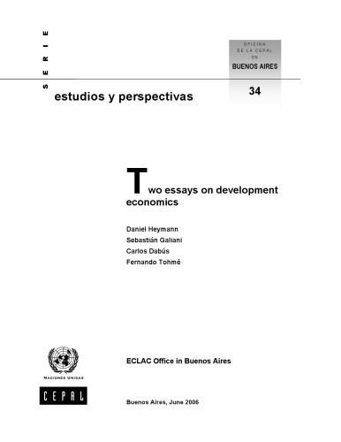 خرید و دانلود نسخه کامل کتاب Two Essays on Development Economics (Estudios Y Perspectivas)_68c9ee00e9daa.jpeg خرید و دانلود نسخه کامل کتاب Two Essays on Development Economics (Estudios Y Perspectivas)