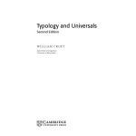 خرید و دانلود نسخه کامل کتاب Typology and universals
