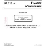 خرید و دانلود نسخه کامل کتاب UE 116 Finance d’entreprise 116 Série 4