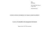 خرید و دانلود نسخه کامل کتاب UNCTAD. Commodity price risk management: the market places