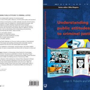 خرید و دانلود نسخه کامل کتاب Understanding Public Attitudes to Criminal Justice (Crime and Justice)