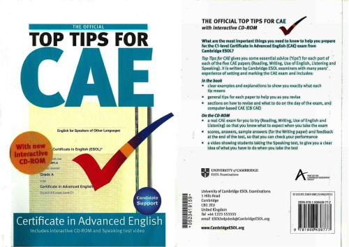 خرید و دانلود نسخه کامل کتاب University of Cambridge ESOL Examinations. Official Top Tips for CAE_68c197a1b9519.jpeg خرید و دانلود نسخه کامل کتاب University of Cambridge ESOL Examinations. Official Top Tips for CAE