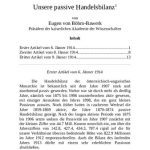 خرید و دانلود نسخه کامل کتاب Unsere passive Handelsbilanz