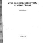 خرید و دانلود نسخه کامل کتاب Úvod do hebrejského textu Starého zákona