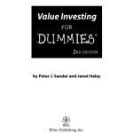 خرید و دانلود نسخه کامل کتاب Value Investing For Dummies (For Dummies (Business & Personal Finance))
