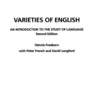 خرید و دانلود نسخه کامل کتاب Varieties of English: An Introduction to the Study of Languages