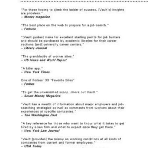 خرید و دانلود نسخه کامل کتاب Vault Career Guide to Hedge Funds