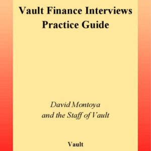 خرید و دانلود نسخه کامل کتاب Vault Finance Interviews Practice Guide