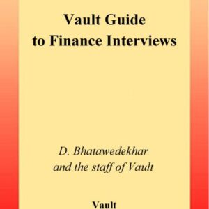 خرید و دانلود نسخه کامل کتاب Vault Guide to Finance Interviews, 4th Edition