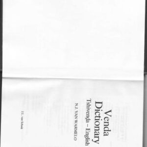 خرید و دانلود نسخه کامل کتاب Venda Dictionary