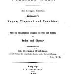 خرید و دانلود نسخه کامل کتاب Vendidad Sade. Die heiligen Schriften Zoroaster’s Yaçna, Vispered und Vendidad