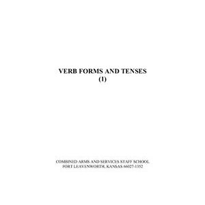 خرید و دانلود نسخه کامل کتاب Verb Forms and Tenses