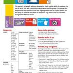 خرید و دانلود نسخه کامل کتاب Verbs Around School Picture Dominoes