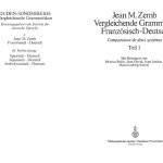 خرید و دانلود نسخه کامل کتاب Vergleichende Grammatik, Französisch-Deutsch