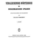 خرید و دانلود نسخه کامل کتاب Vergleichendes Wörterbuch der indogermanischen Sprachen