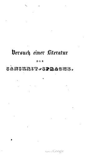 خرید و دانلود نسخه کامل کتاب Versuch einer Literatur der Sanskrit-Sprache_68c50bcb2adbd.jpeg خرید و دانلود نسخه کامل کتاب Versuch einer Literatur der Sanskrit-Sprache