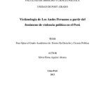 خرید و دانلود نسخه کامل کتاب Victimología de Los Andes Peruanos a partir del fenómeno de violencia política en el Perú