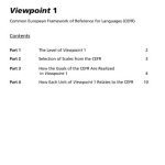 خرید و دانلود نسخه کامل کتاب Viewpoint 1 CEFR Guide