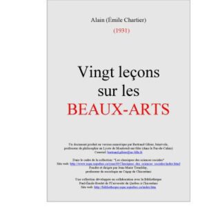 خرید و دانلود نسخه کامل کتاب Vingt lecons sur les beaux-arts