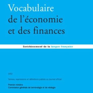 خرید و دانلود نسخه کامل کتاب Vocabulaire de l’économie et des finances