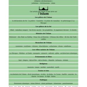 خرید و دانلود نسخه کامل کتاب Vocabulaire de l’Islam