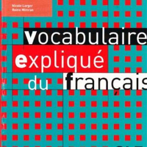 خرید و دانلود نسخه کامل کتاب Vocabulaire Explique Du Francais Textbook