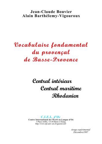 خرید و دانلود نسخه کامل کتاب Vocabulaire fondamental du provençal de Basse-Provence Central intérieur Central maritime Rhodanien_68b8e992d3291.jpeg خرید و دانلود نسخه کامل کتاب Vocabulaire fondamental du provençal de Basse-Provence Central intérieur Central maritime Rhodanien