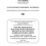 خرید و دانلود نسخه کامل کتاب Volūdu ekologeja Baļtejis jiurys regionā: regionaluos volūdys globalizacejis laikūs. Konfereņce veļteita Fraņča Kempa kulturviesturiskuos skicis Latgalieši symts godim. 3. storptautyskuo latgalistikys konfereņce