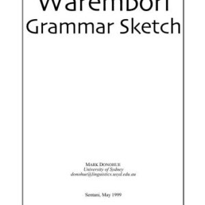 خرید و دانلود نسخه کامل کتاب Warembori Grammar Sketch
