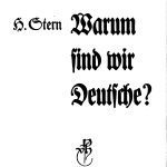 خرید و دانلود نسخه کامل کتاب Warum sind wir Deutsche?: Sechs Aufsätze für die deutsch-jüdische Jugend