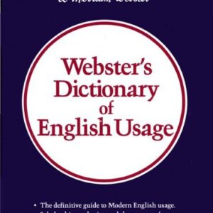خرید و دانلود نسخه کامل کتاب Webster’s Dictionary of English Usage