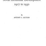 خرید و دانلود نسخه کامل کتاب Western Technology and Soviet Economic Development triology
