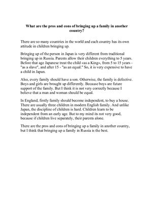 خرید و دانلود نسخه کامل کتاب What are the pros and cons of bringing up a family in another country?_68c29fc39111b.jpeg خرید و دانلود نسخه کامل کتاب What are the pros and cons of bringing up a family in another country?