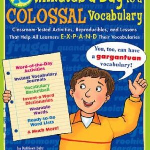 خرید و دانلود نسخه کامل کتاب Wild About Words! 50 Easy And Excit Ing Activities To Expand Vocabulari