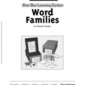 خرید و دانلود نسخه کامل کتاب Word Families. Shoe Box Learning Centers