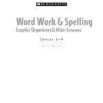 خرید و دانلود نسخه کامل کتاب Word Work & Spelling. Graphic Organizers & Mini-Lessons