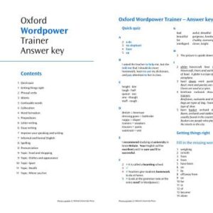 خرید و دانلود نسخه کامل کتاب Wordpower Trainer Keys
