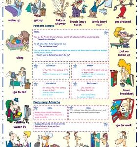 خرید و دانلود نسخه کامل کتاب Worksheet – The Daily Routine